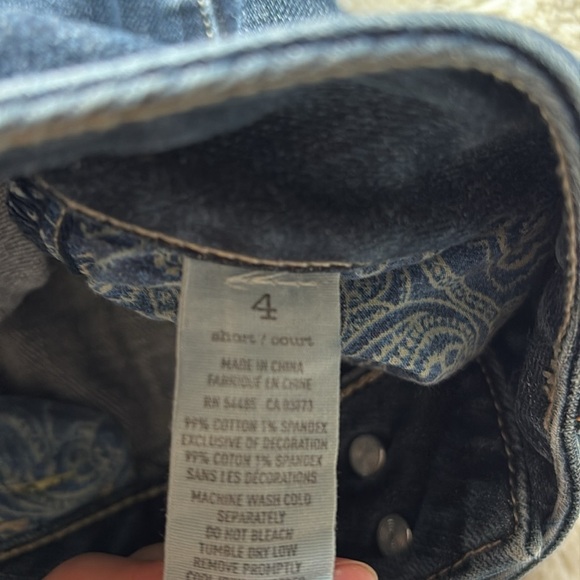 American Eagle Bootcut Jeans Size 4 Short | Stretch Mid Rise Flare Denim - Picture 7 of 7